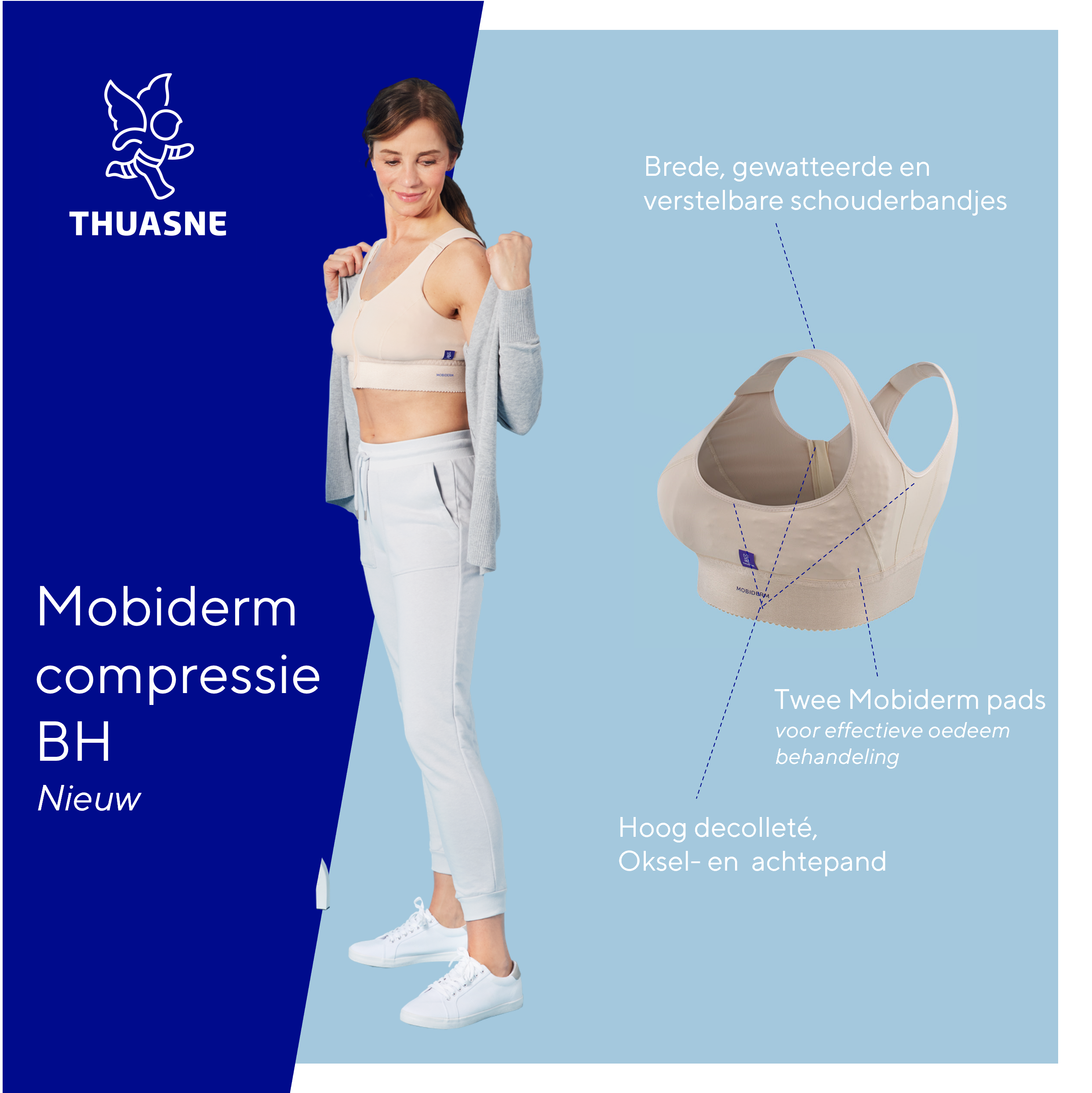 Mobiderm compressie BH