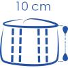 Hoogte 10 cm