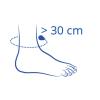 Enkelmaat >30 cm